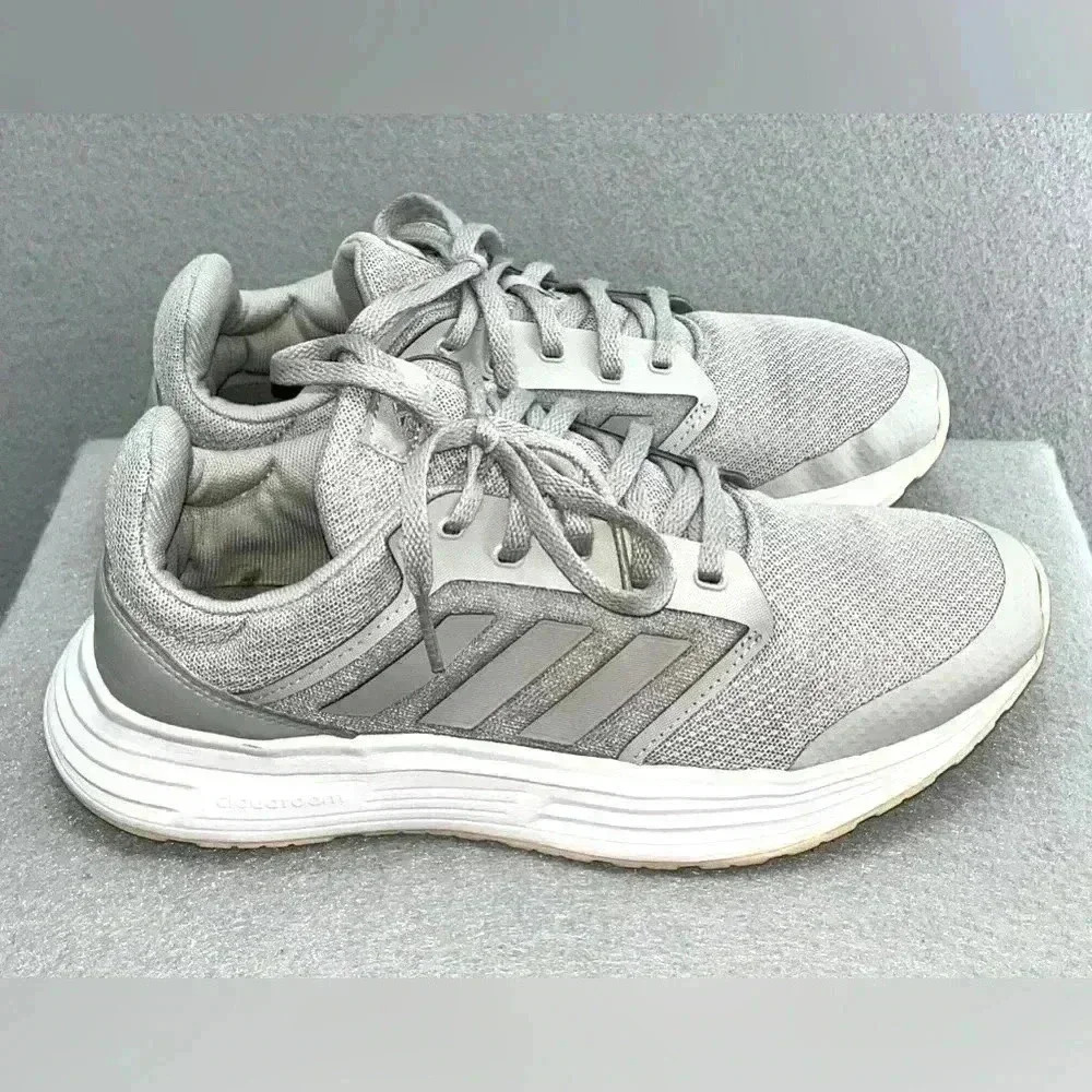 Adidas Galaxy 5 Hamilton Running Shoes Gray EUC